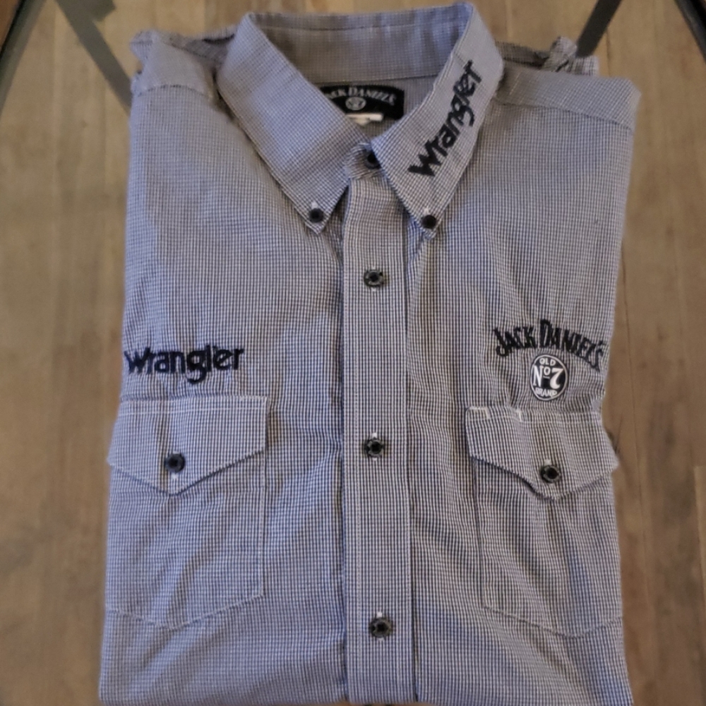 Jack Daniels button down shirt